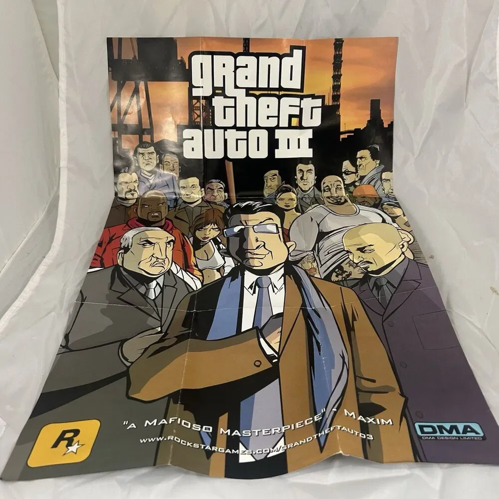 Grand Theft Auto III w/ Poster And Manual And Medal Of Honor PlayStation 2